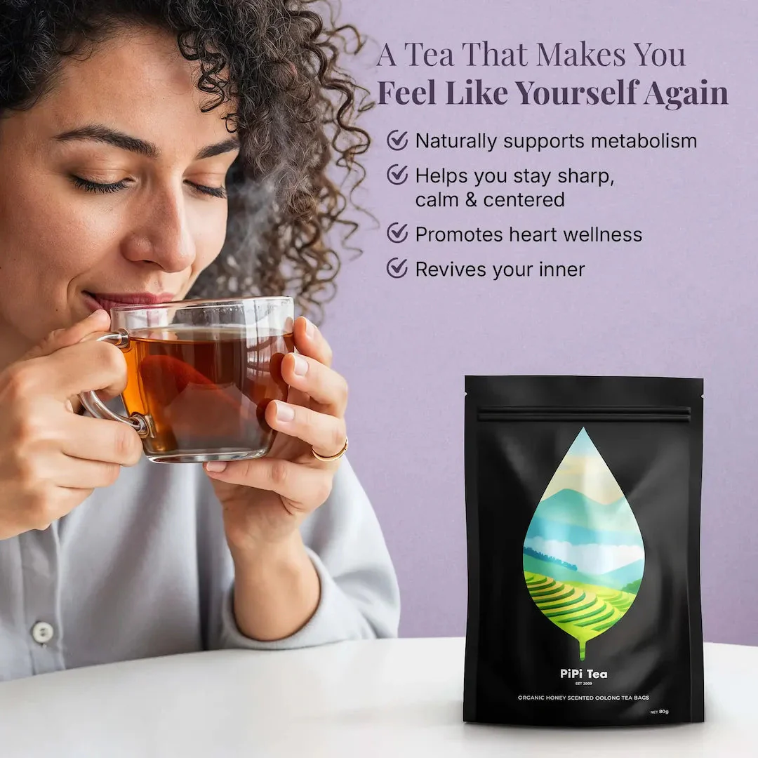 Organic Honey Scented Oolong Loose Leaf - Image 6